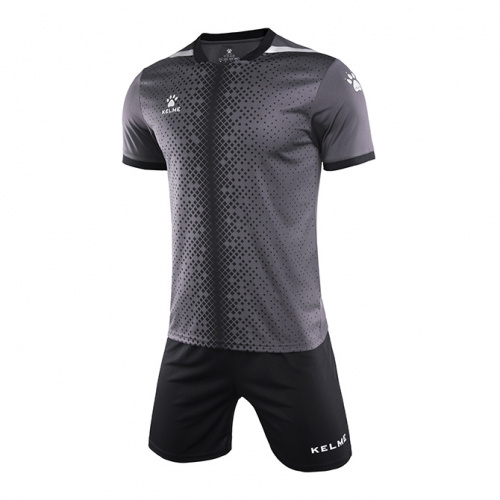фото Kelme форма футбольная (майка + трусы) DINAMO 3801098.201 т.серая картинка