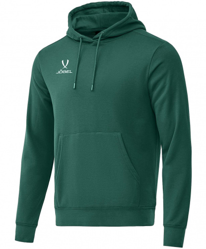 фото Jogel детская толстовка худи ESSENTIAL Cotton ЦБ-00004776 т.зеленая картинка