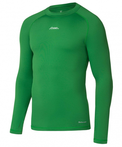 фото Jogel джемпер компрессионный утепленный CAMP Baselayer Top ЦБ-00004058 зеленый картинка