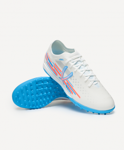 фото Jogel сороконожки EVOFLY TF PRO white/blue ЦБ-00004195 картинка