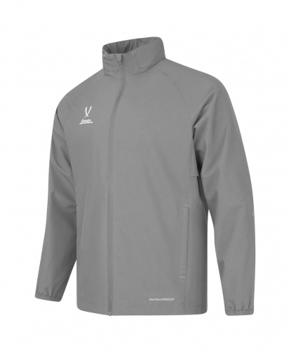 фото Jogel куртка вз PREMIER FZ Rain Jacket ЦБ-00004947 серая картинка