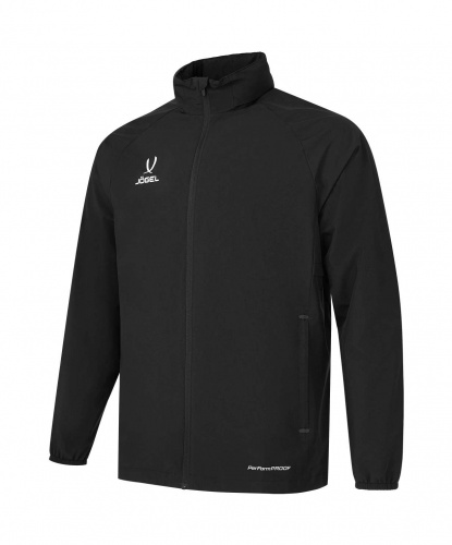 фото Jogel куртка вз PREMIER FZ Rain Jacket ЦБ-00004943 черная картинка