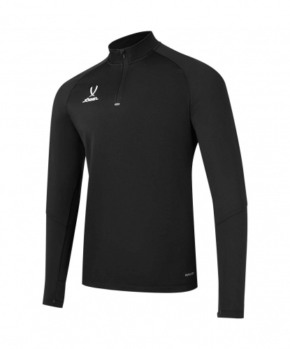 фото Jogel свитер тренировочный PREMIER Training 1/4 Zip Fleece Top ЦБ-00004961 черный картинка