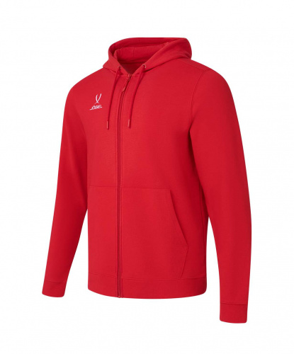 фото Jogel детская толстовка худи ESSENTIAL Cotton FZ ЦБ-00004786 красная картинка