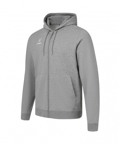 фото Jogel толстовка худи ESSENTIAL Cotton FZ ЦБ-00004785 серая картинка