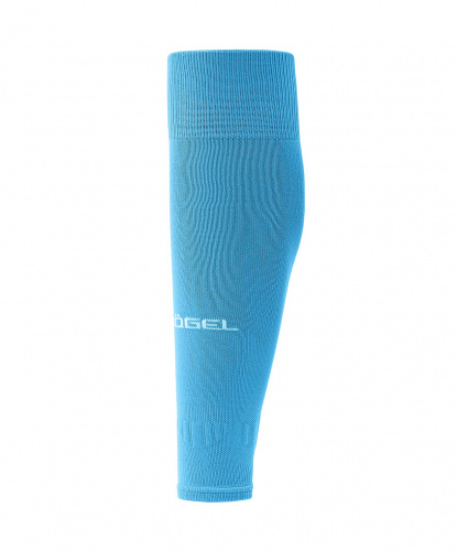 фото Jogel детские гетры футбольные MATCH FOOTLESS (обрезки) ЦБ-00004105 голубые картинка