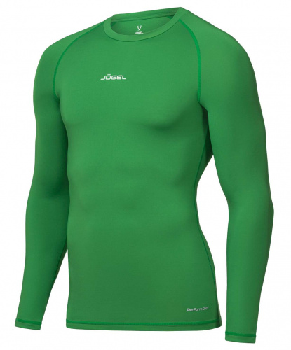 фото Jogel майка компрессионная CAMP Baselayer LS Tee ЦБ-00004012 зеленая картинка