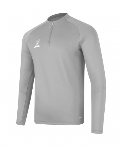 фото Jogel свитер тренировочный PREMIER Training 1/4 Zip Fleece Top ЦБ-00004851 серый картинка
