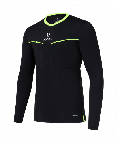 фото Jogel майка судейская DIVISION Referee LS Tee 2.0 ЦБ-00007673 черная картинка